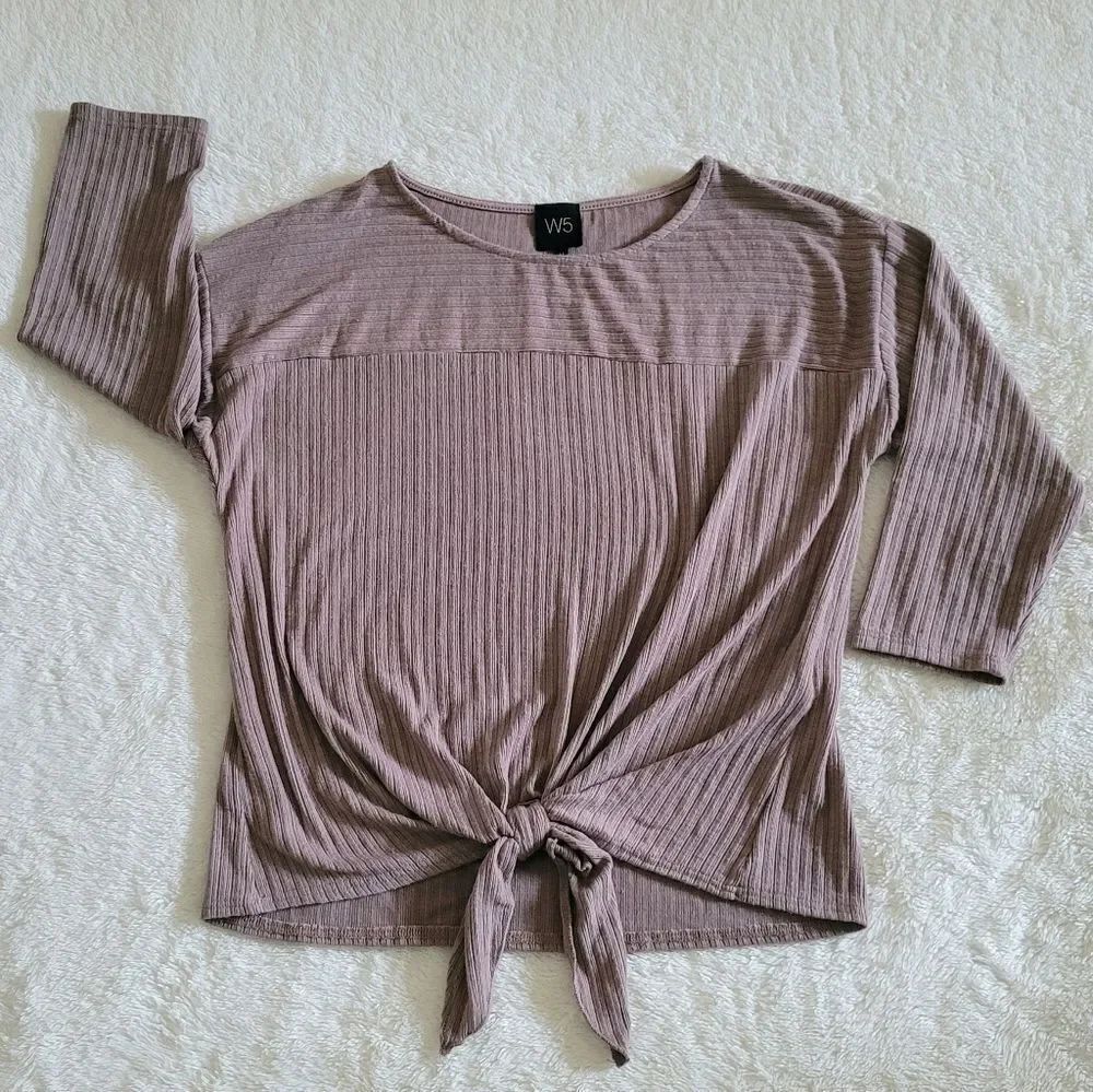 W5🖐️ by Anthropologie Ribbed Tie🎀 Bottom T